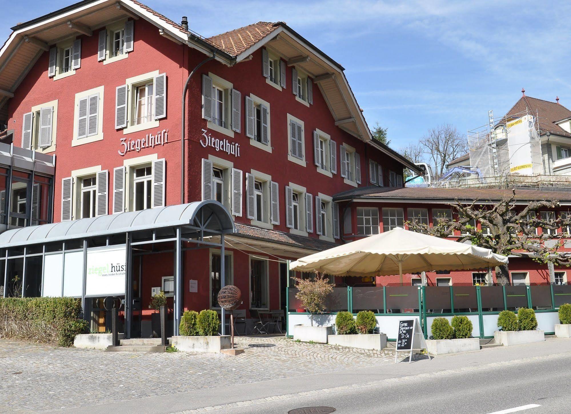 Ziegelhuesi Hotel, Stettlen Bei Bern Eksteriør billede